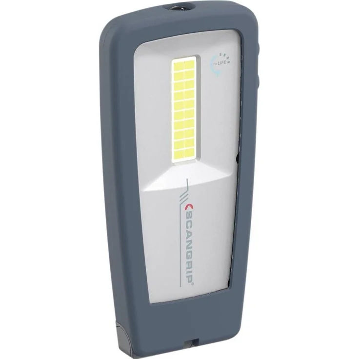 Scangrip MINIFORM, Akku LED Taschenlampe mit 200 lm und integriertem Magnetfuß, kompakt und wiederaufladbar