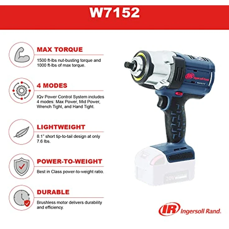 Ingersoll Rand W7152 Schlagschrauber 1-2 Zoll – Bild 5