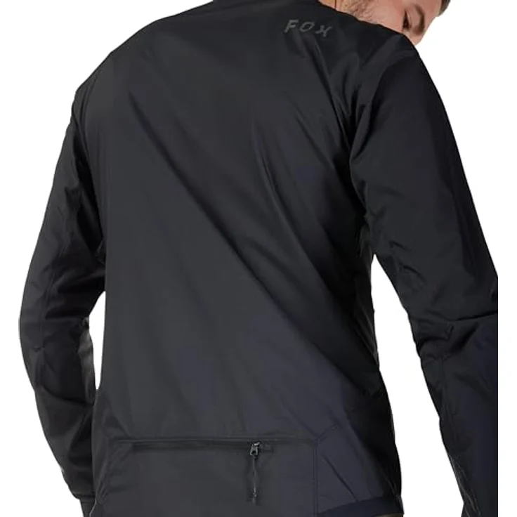 Fox Ranger Wind Jacket, Herren Velojacke, winddicht und platzsparend, Schwarz, Größe M – Bild 5