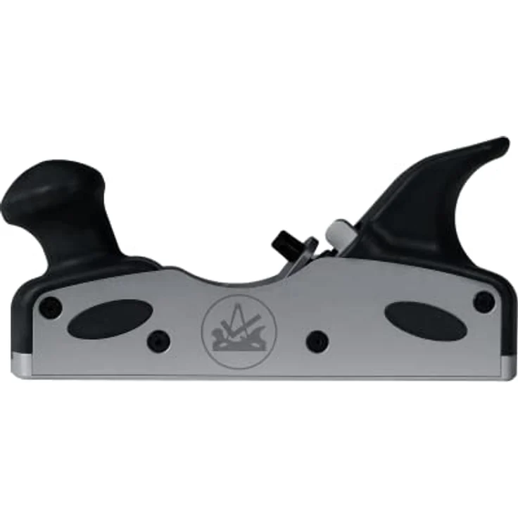 Ulmia Alu-Line Hobel HA48-2, Aluminium + recycelbarer Kunststoff, ergonomisch geformtes Hobelhörnchen, Handhobel, Holzhobel (Design-Varianten wählbar) – Bild 2