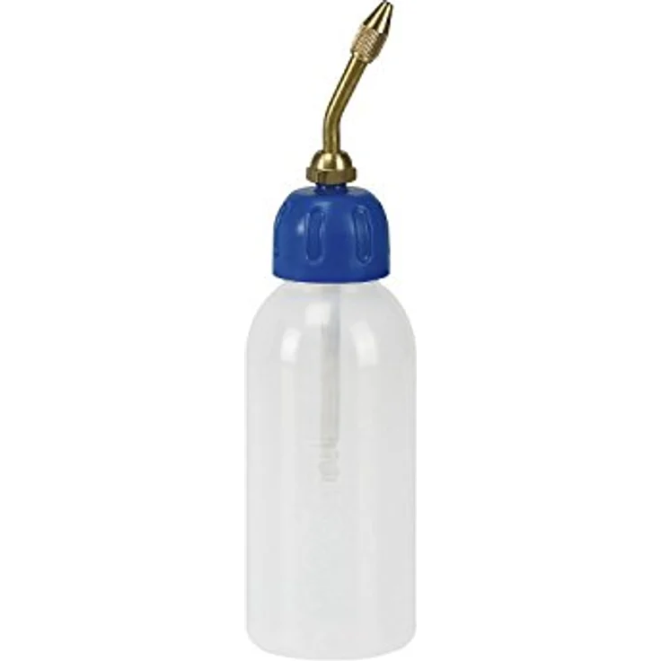 Pressol Plastik-Öler 500 ml, standfester Öler mit ausziehbarem Messing-Spitzrohr, drehbarem Drehverschluss und Skala – Bild 1
