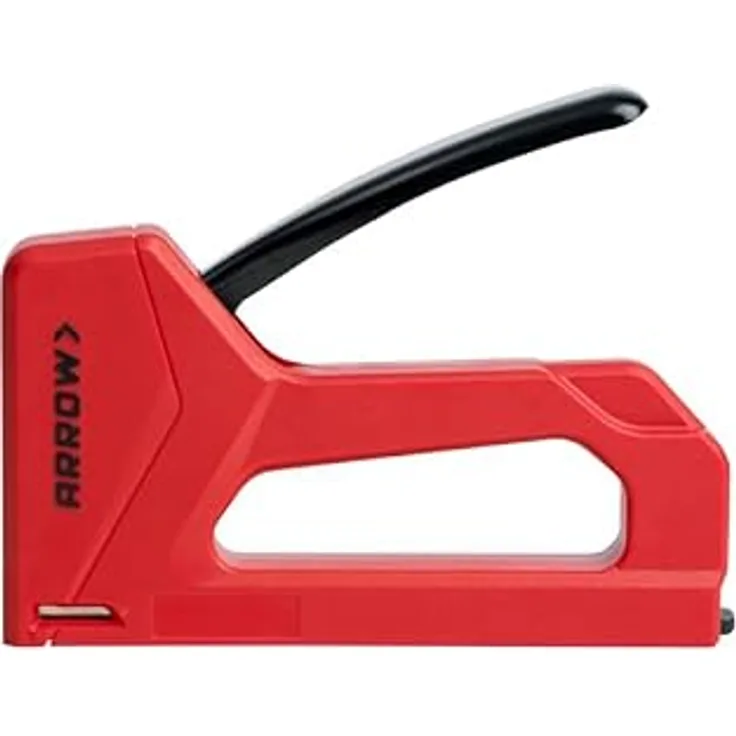 Arrow JT21 000006 Handtacker, kompakt & präzise mit Klammernlänge 6-10mm, ergonomisches Design