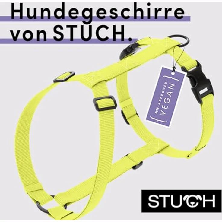 STUCH Hundegeschirr Vegan PureControl - verstellbar, PeTA-zertifiziert, umweltfreundlich – Bild 2