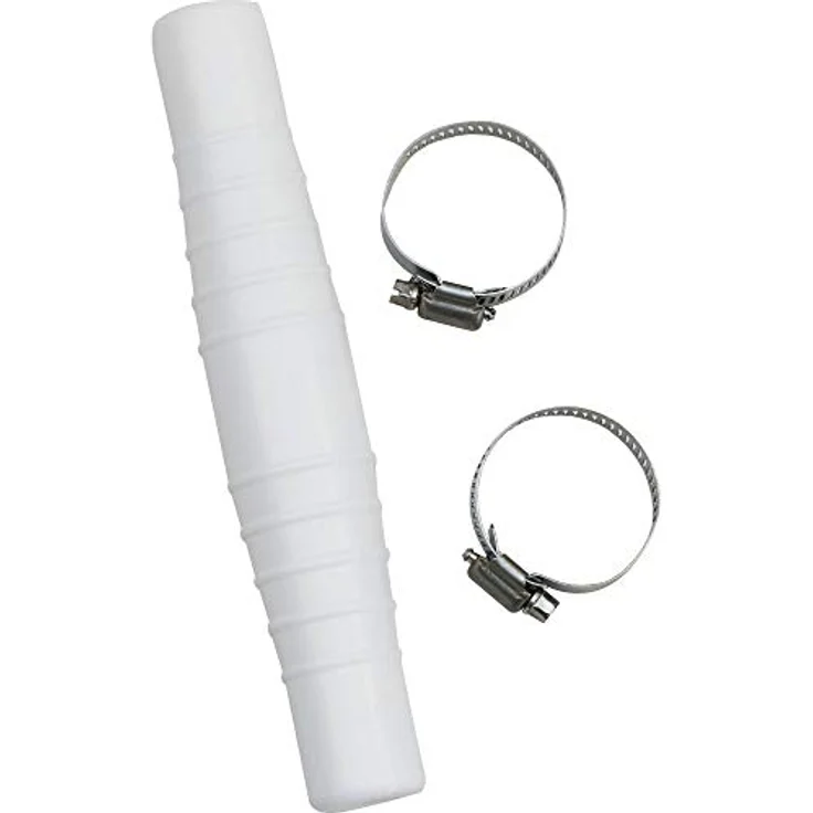 Summer Fun Universalschlauchtülle mit 2 Schellen, für Ø 32/38 mm Schläuche, sicheres Verbinden – Bild 2
