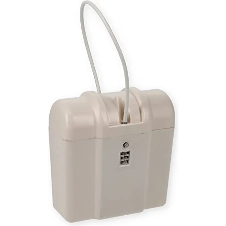 Strandsafe Handy Badesafe Resiesafe Safe Tresor mit flexiblem Stahlseil Zahlenschloss Mini Urlaub Wertsachen Box - Preisvergleich – Bild 1
