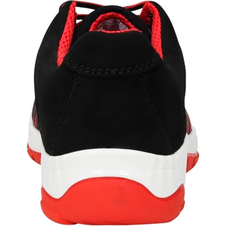 ELTEN LANA black-red Low ESD O1 Sicherheitsschuh, atmungsaktiv, gepolsterte Lasche, TPU/PU Sohle MAXXIMO – Bild 5