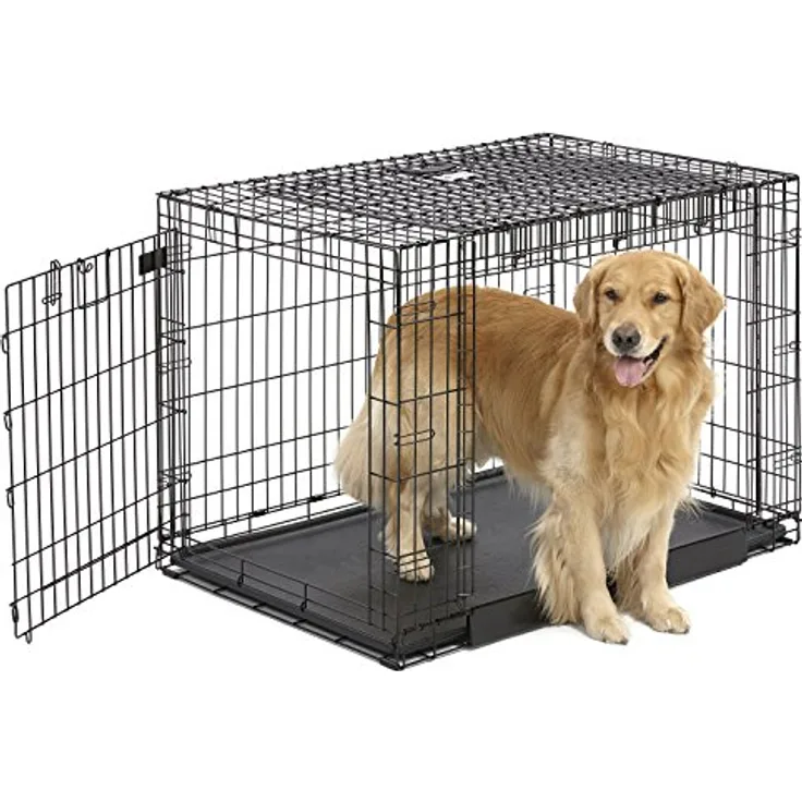 MidWest Homes for Pets Ovation-Hundekäfig mit Doppelklappe, 106,68 cm