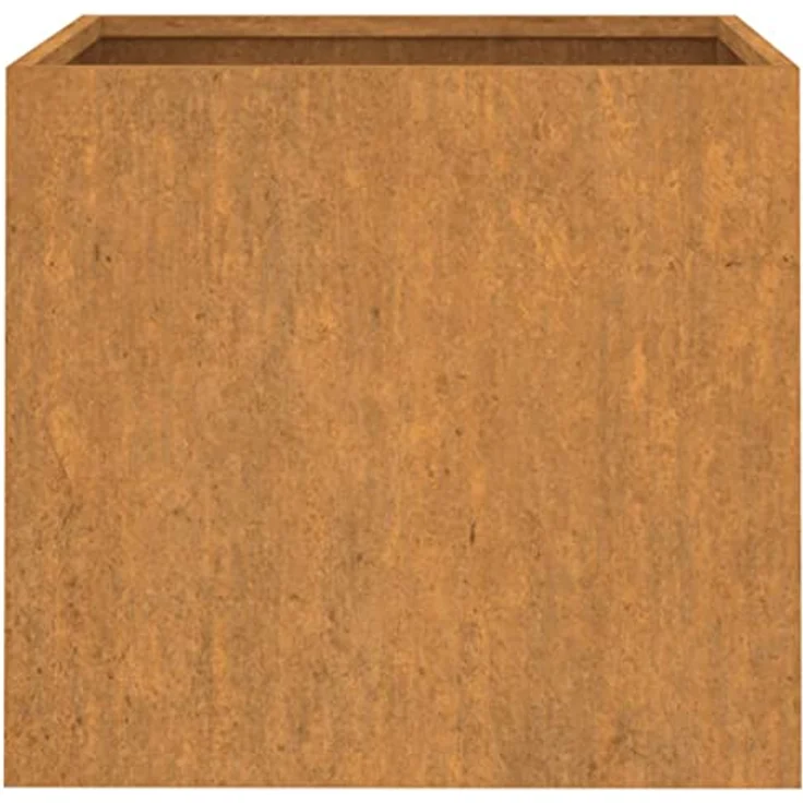 vidaXL Pflanzkübel, Hochbeet aus Cortenstahl, rostbraun, 32 x 30 x 29 cm – Bild 5