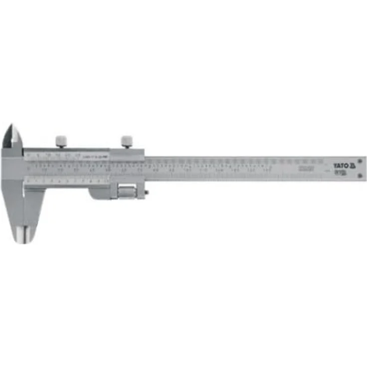 YATO YT-7200 Analoges Messgerät, Messschieber aus rostfreiem Stahl, 15 cm Messbereich – Bild 3