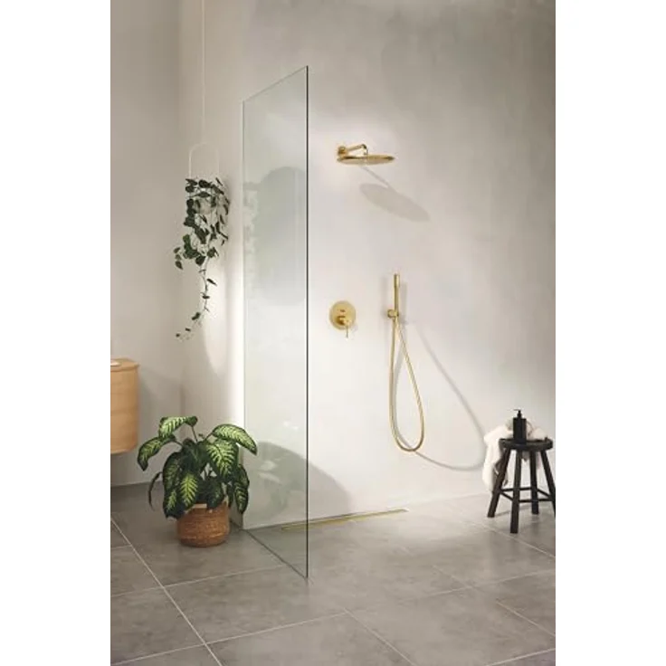 GROHE Silverflex, knickfester Duschschlauch, goldfarben, 1,75m, druckbeständig, universeller Anschluss, ohne Dichtungsringe – Bild 3