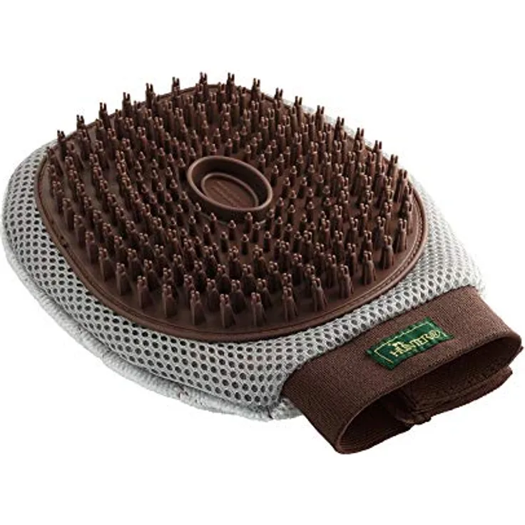 HUNTER SPA Pflegehandschuh, zum Waschen und Massieren, Für alle Haartypen, 23 x 17 cm