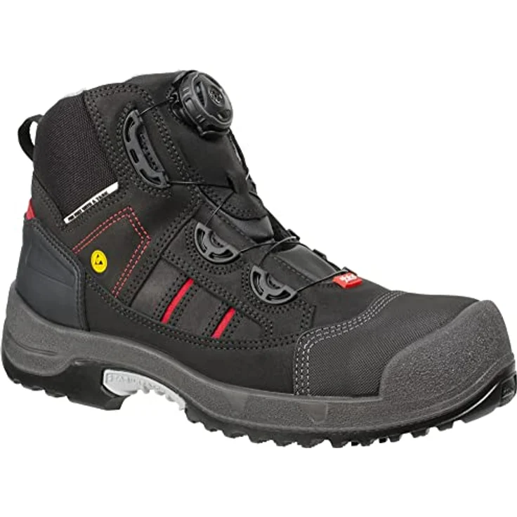 Ejendals JALAS 1718 Zenit, Sicherheitsstiefel S3 SRC, wasserdicht, schwarz, Gr. 41, BOA-Verschluss, rutschfeste Sohle – Bild 2