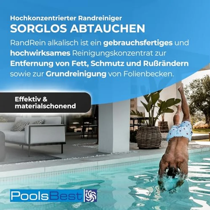 1 l - PoolsBest® Randreiniger Super – Bild 2