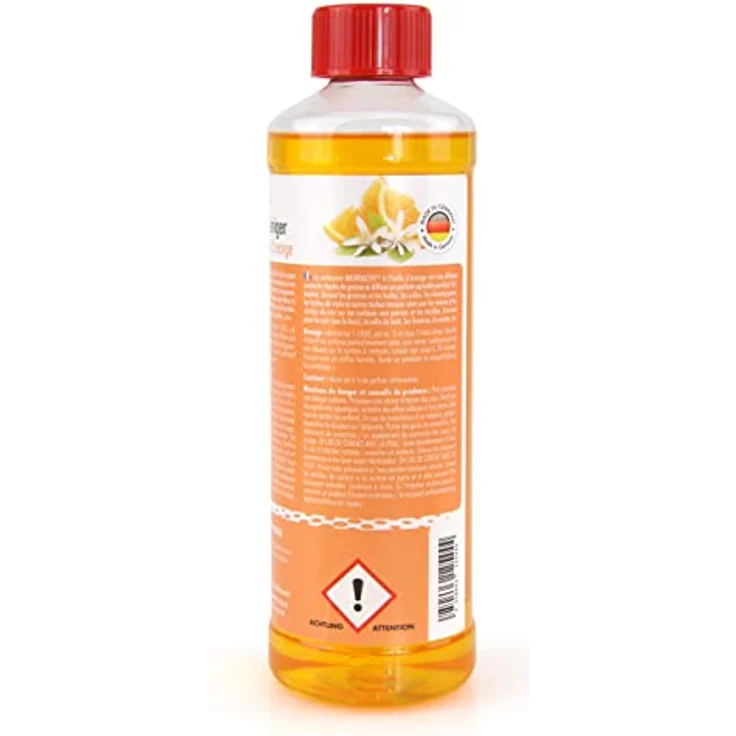 MICROACTIV Orangenöl Reiniger Konzentrat - Allzweckreiniger & Fettlöser mit frischem Orangenduft - Universalreiniger Made in Germany (1 x 500ml) – Bild 4