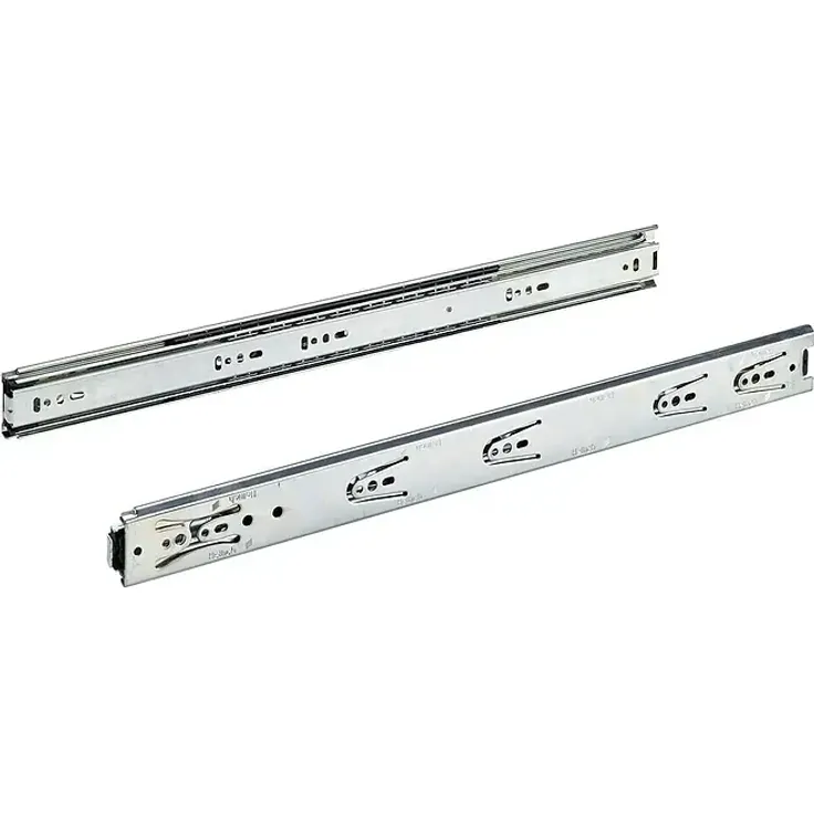 Hettich Kugelpräzisionsvollauszug, Schubladenführung mit 504 mm Einbaulänge und 45 kg Traglast, verzinkt