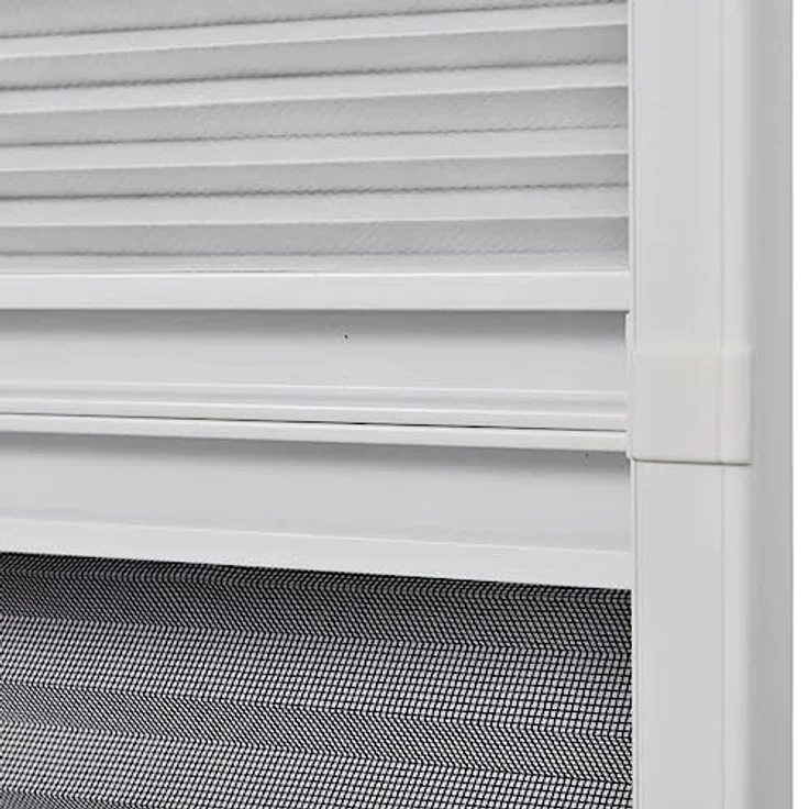 vidaXL Insektenschutz-Plissee für Fenster Jalousie Aluminium 60x80 cm – Bild 7