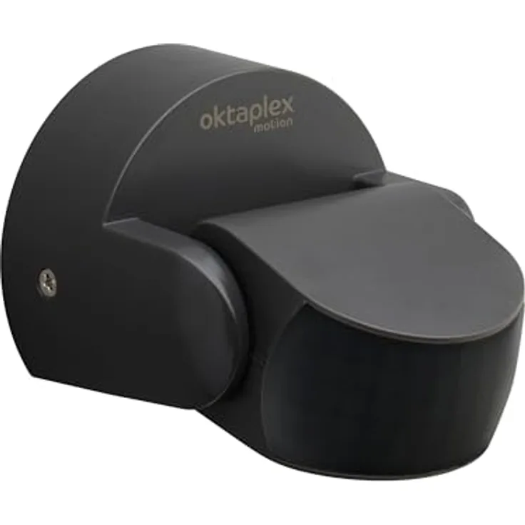 Oktaplex motion Oktaplex Bea Bewegungsmelder Aussen IP65 schwenkbar 180° Infrarotsensor 10m Reichweite 230V anthrazit mit Dämmerungssensor