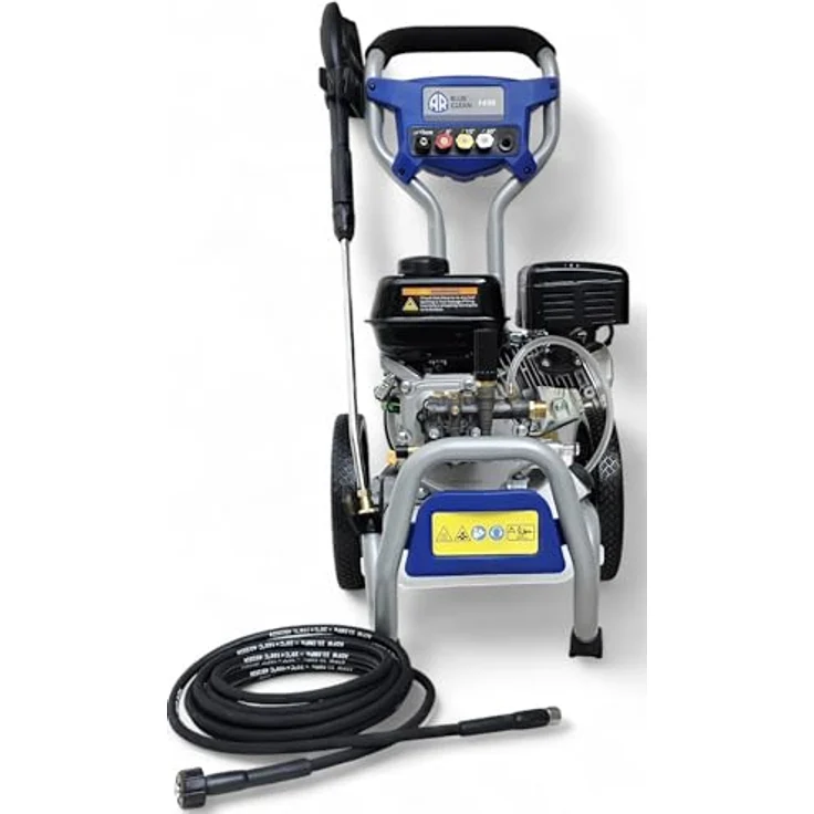ANNOVI REVERBERI Benzin Hochdruckreiniger Dampfstrahler, max. 200 bar, 6,5 PS Motor, 196 CCM, 5 Düsen, Fördermenge 11 L/min – Bild 6