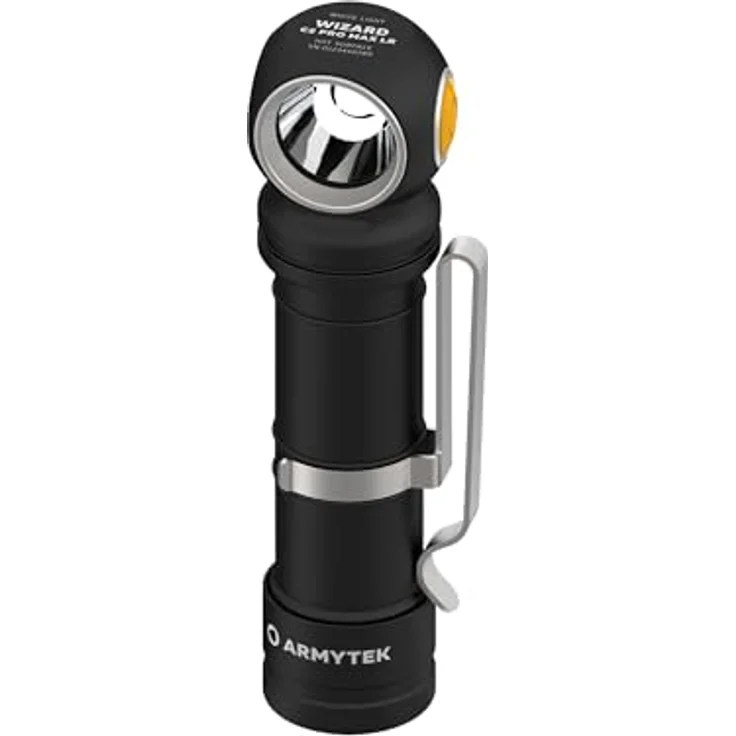ArmyTek Wizard C2 Pro Max LR White LED Taschenlampe mit Gürtelclip, akkubetrieben - 3870lm (12.15 cm) – Bild 3