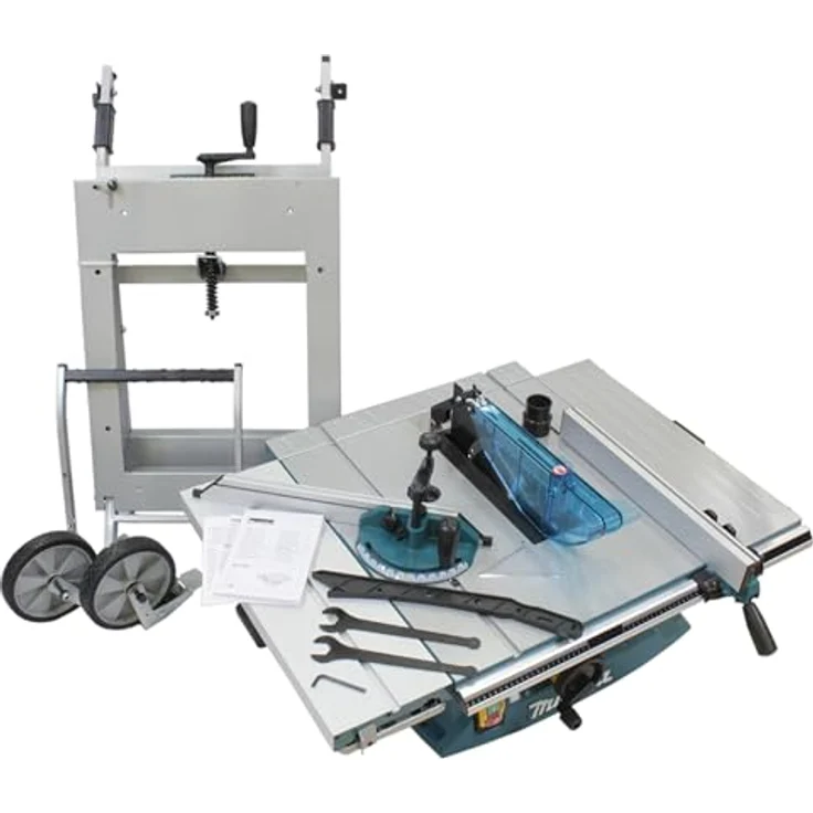 Makita Tischkreissäge MLT100NX1 inkl. Untergestell, blau, 1.500 Watt – Bild 3