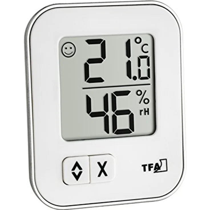 TFA - Digitales Thermo-Hygrometer MOXX 30.5026 - weiß schwarz – Bild 2