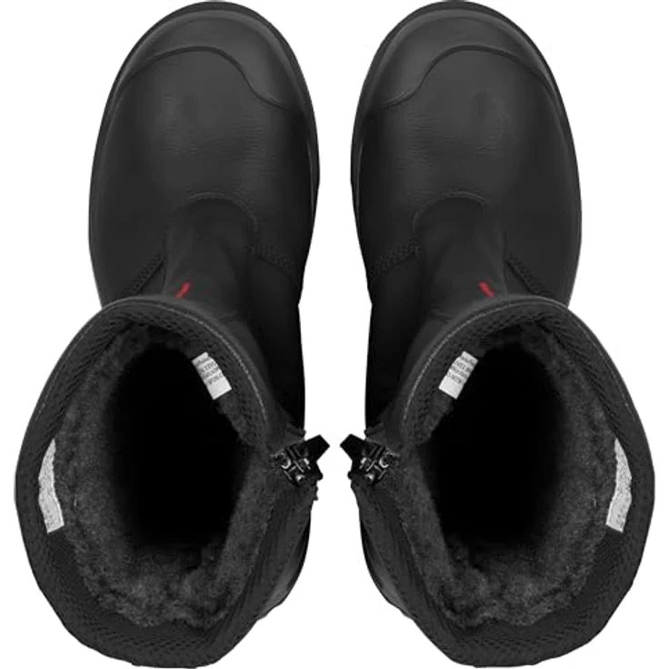 Uvex 3 Quatro, Sicherheitsschuh S3 Winterstiefel mit stoßdämpfender Sohlentechnologie, schwarz, Größe 44 – Bild 3