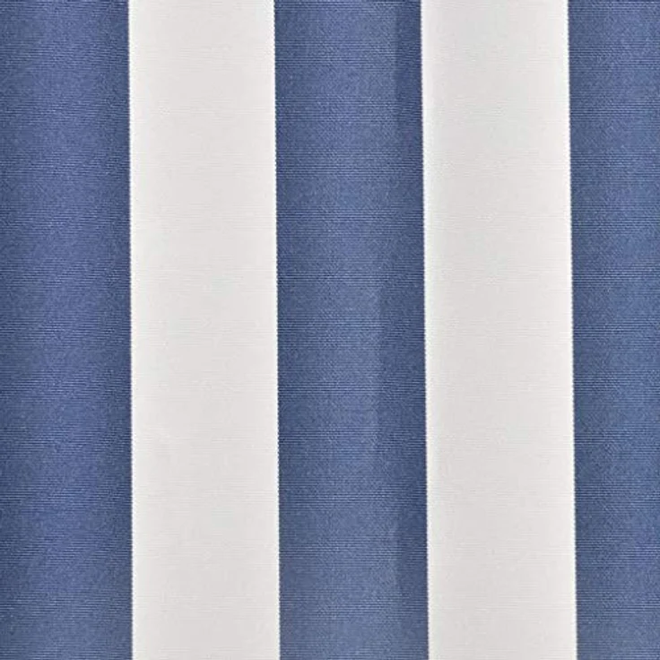 vidaXL Markisenbespannung Canvas Blau &amp, Weiß 350×250 cm – Bild 4