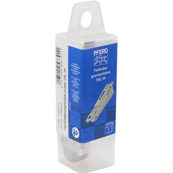 PFERD TBL 24 11099224 Tiefenmessschieber, verstellbare Tiefenbegrenzerlehre für präzise Holzschnitte, Kettenteilungen: 1/4, 3/8 LP, .325, 3/8, .404, Abstand 0.65 mm – Bild 3