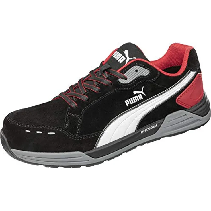 PUMA Safety URBAN EFFECT Sicherheitsschuh, metallfrei mit Fiberglas-Zehenschutzkappe, flexibler FAP®lite Durchtrittschutz, atmungsaktiv, Weite 11