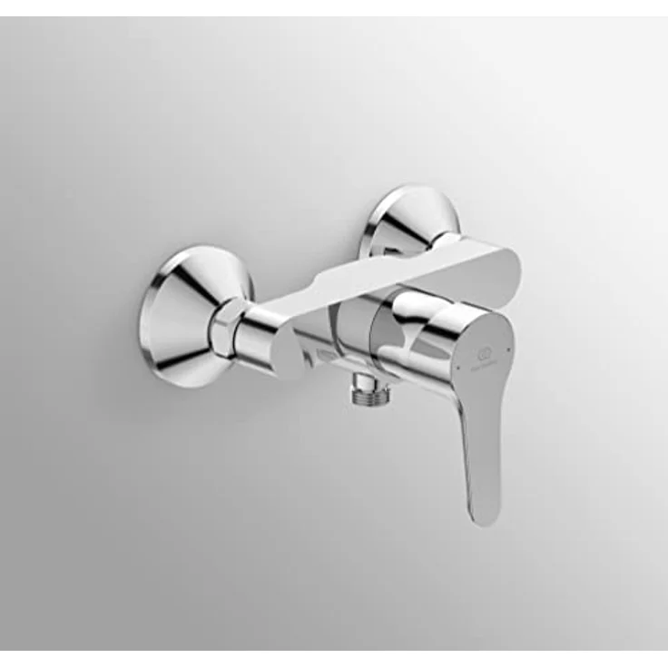 Ideal Standard BC488AA Alpha Brausearmatur Aufputz, mit Heißwassertemperaturbegrenzer, High-Performance Keramik-Kartusche und ECO-Funktion – Bild 3