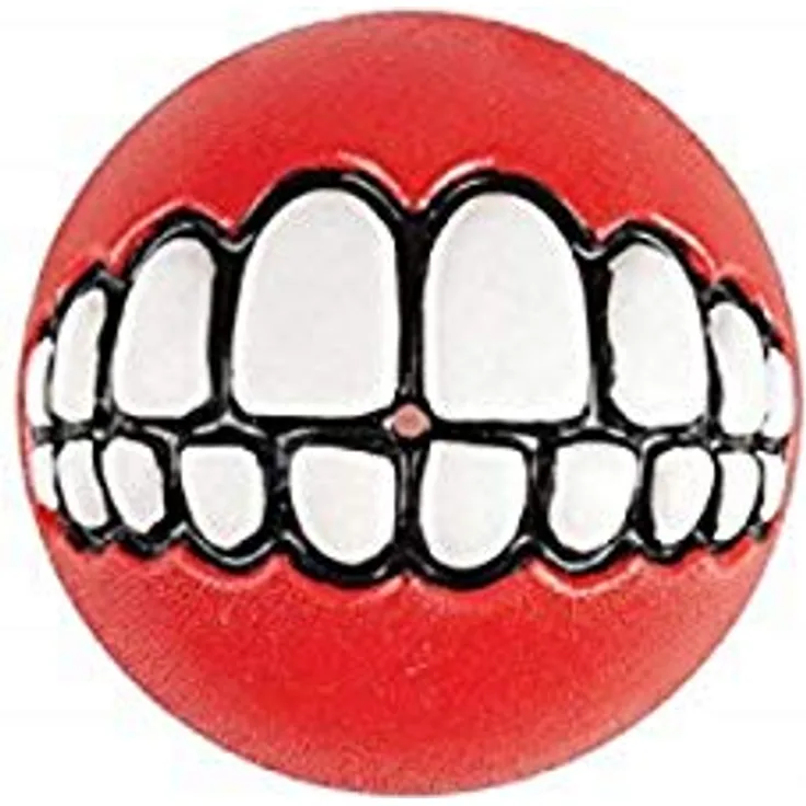 ROGZ GR04-C Grinz Ball/Spielzeug, L, rot