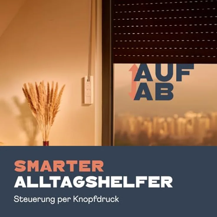 HOMEPILOT Gurtwickler Pure smart, Elektrischer Rollladenantrieb mit App-Steuerung, Unterputz, Nachrüstung, Made in Germany – Bild 2