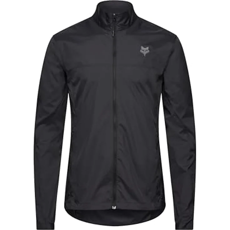 Fox Ranger Wind Jacket, Herren Velojacke, winddicht und platzsparend, Schwarz, Größe M – Bild 6