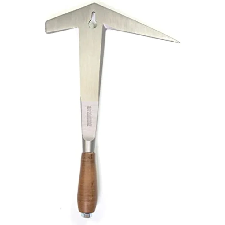 Schieferhammer mit Ledergriff rechts rechter Hammer für Schiefer rheinische Form - Preisvergleich – Bild 3