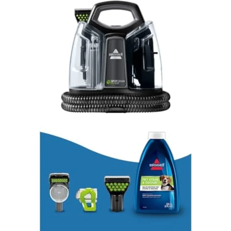 Bissell Multi-Sauger SpotClean Pet Plus, Nass- und Trockensauger mit Fleckenfänger-Aufsatz und Zwei-Tank-Technologie – Bild 2