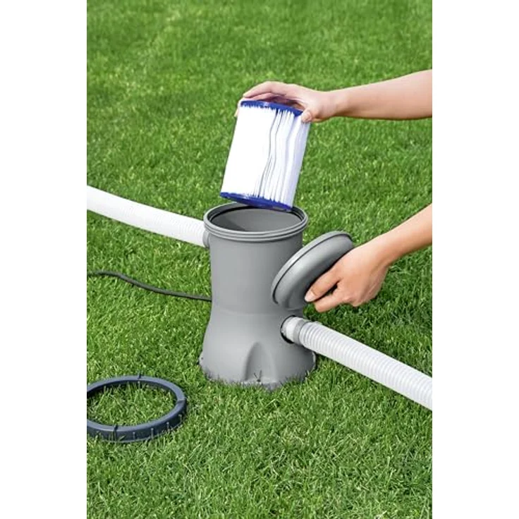 Bestway Filterkartusche Gr. II Doppelpack, 10,6 x 13,6 cm – Bild 2