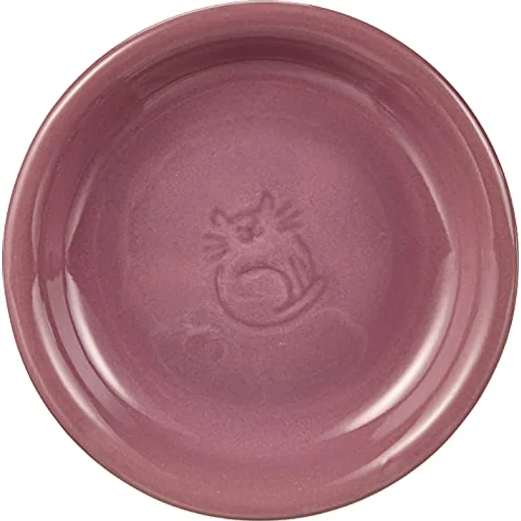 Nobby Katzen Keramik Milchschale lila Ø14 x 2 cm