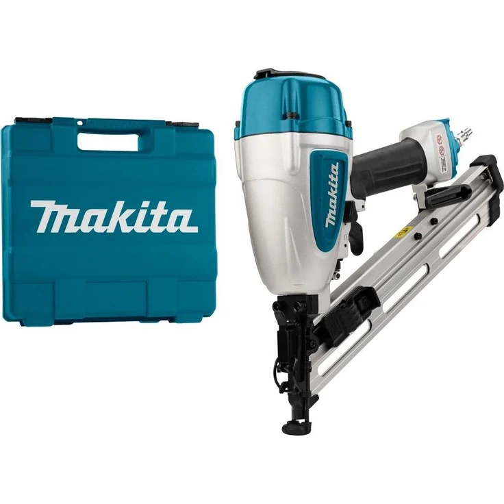Makita EFK Pneumatinis Nagler AF635, Tacker und Nagelpistole für Nägel 32-64mm, 8 bar Druck – Bild 1