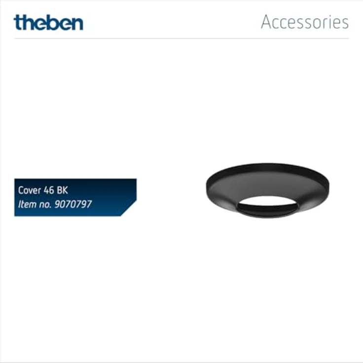 Theben thePiccola P360-100 DE WH, Passiv-Infrarot-Präsenzmelder für Deckenmontage, 360° Erfassungsbereich, IP 55, fernbedienbar, weiß – Bild 3