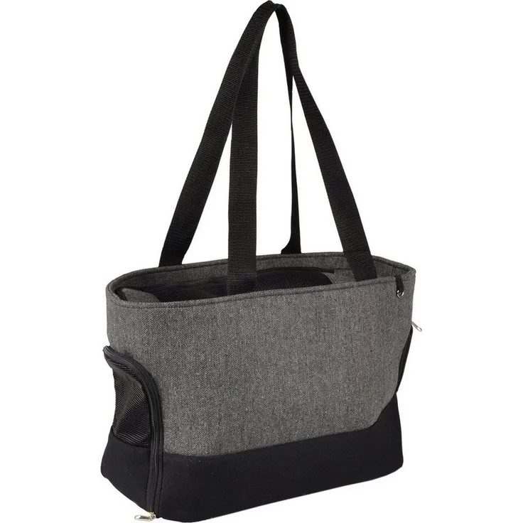 Flamingo Tiertransporttasche Tragetasche Cilou Brigitta grau, Maße: 47 x 21 x 30 cm