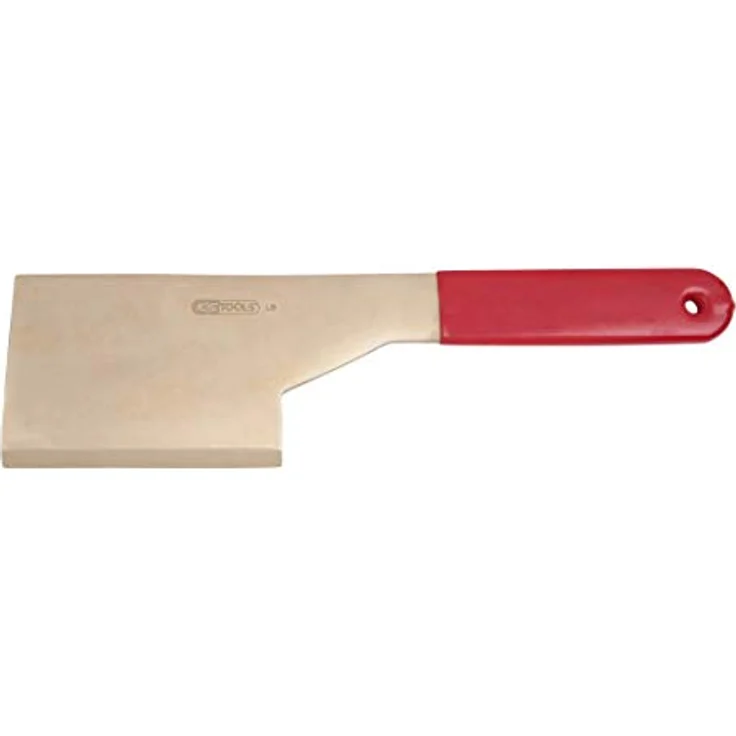 KS Tools BRONZEplus Karbidtrommelöffner, funkenfreier Meißel aus Aluminium-Bronze, 300 mm, korrosionsbeständig, verschleißfest – Bild 3