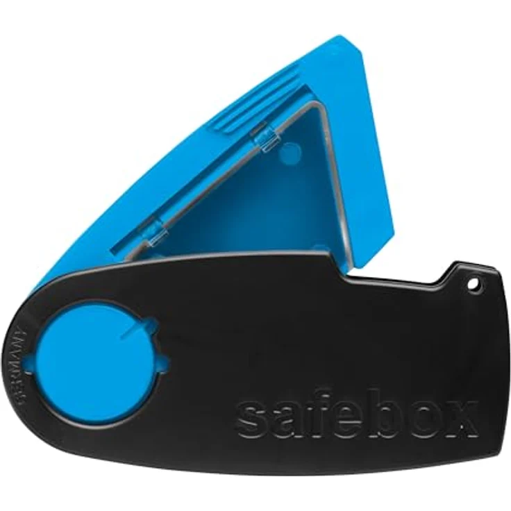 Martor SAFEBOX 108000.08, Cuttermesser zur sicheren Klingenlagerung, kompakt und tragbar – Bild 2