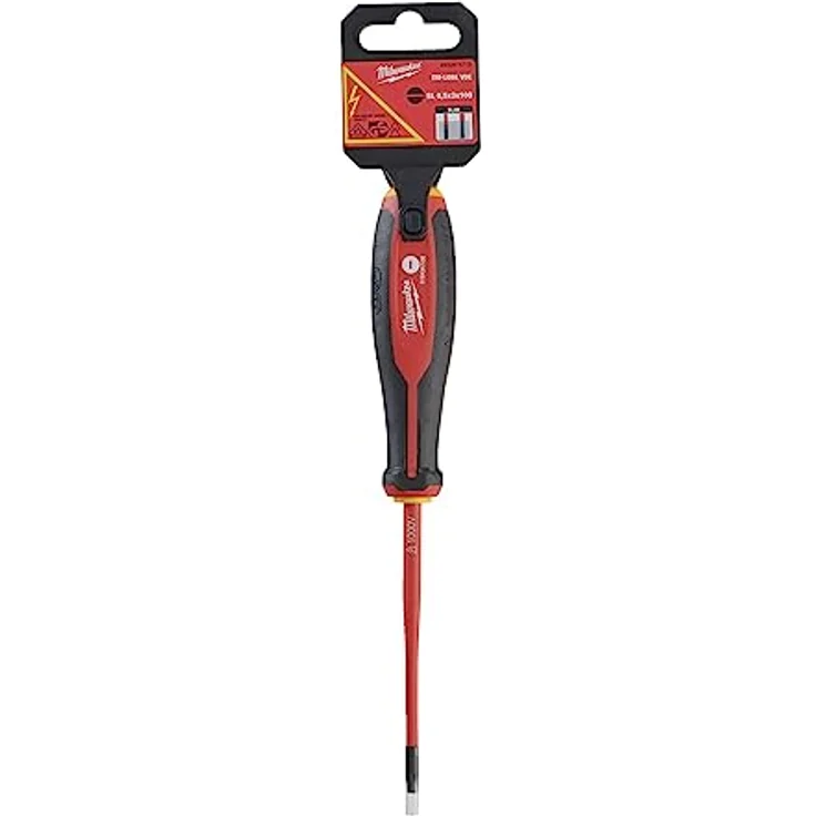 Milwaukee Tri-Lobe Schrauberdreher, VDE geprüft SL 0.5x3 100 – Bild 6