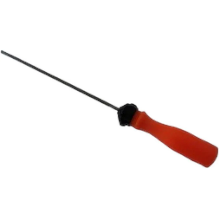 OTTO Sägekettenfeile Rundfeile 4,8mm mit Griff, für Kettenteilung 325 Halbmeißel & 3/8" Profi