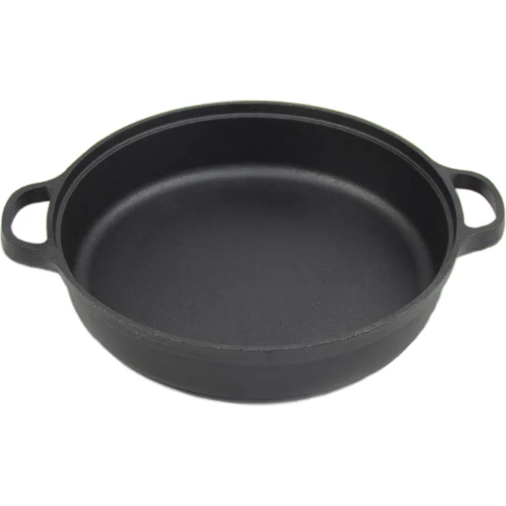 SANTOS Gusseiserne Pfanne passend für Weber GBS, Ø 30cm
