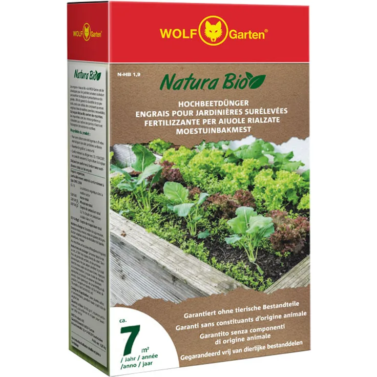 Wolf Garten Natura Bio Hochbeetdünger N-HB 1,9