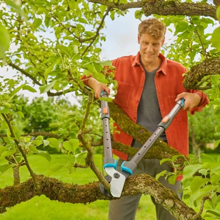 Gardena Astschere TeleCut Pro L, teleskopierbare Astschere für frisches Holz, Qualitätsstahl, bis zu 900 mm verlängerbar – Bild 5