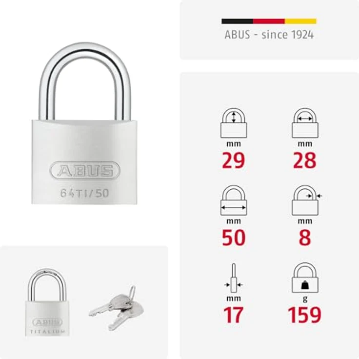 Abus 64TI-50 Titalium – Bild 5