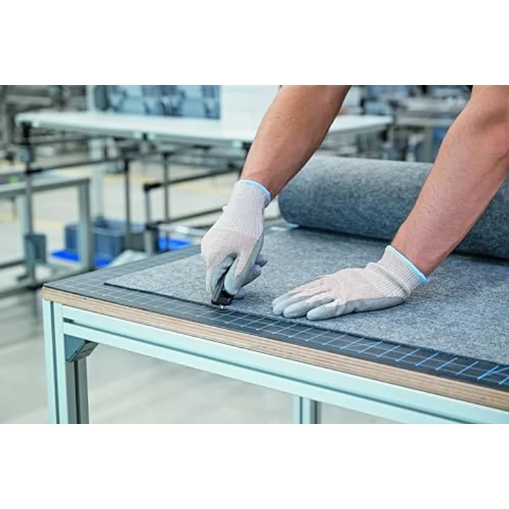 Martor Cuttermesser SECUNORM 300, Sicherheitsmesser mit abgerundeter Trapezklinge 652, ergonomischem Griff und 9 mm Schnitttiefe – Bild 13