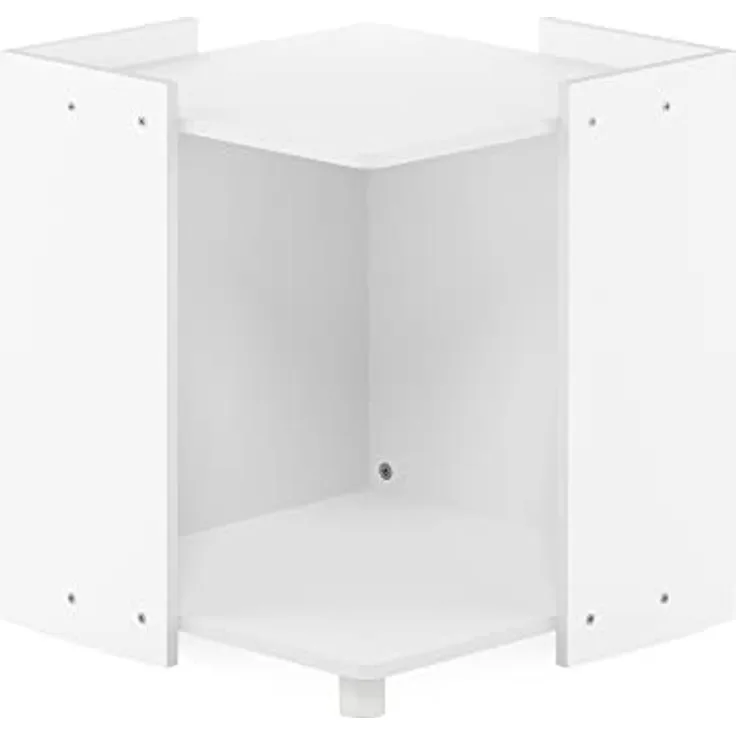 Furinno Peli Katzentoilette, Weiß